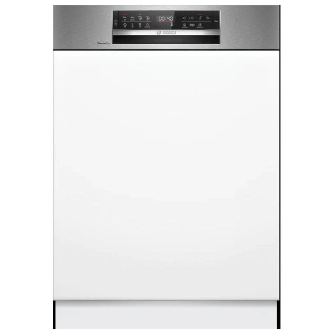 Bosch SMI6ECS12E Serie 6 Lavastoviglie da incasso 14 coperti Classe A 42 dB EcoSilence Drive Wi-Fi Home Connect 8 programmi (81.5x59.8x57.3 cm) colore Acciaio