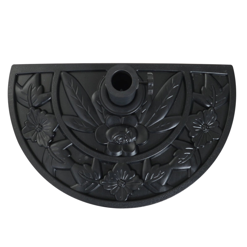 Easycomfort Base per Ombrellone da Giardino con Palo da 35mm / 38mm / 48mm Cemento Φ50x32x32cm