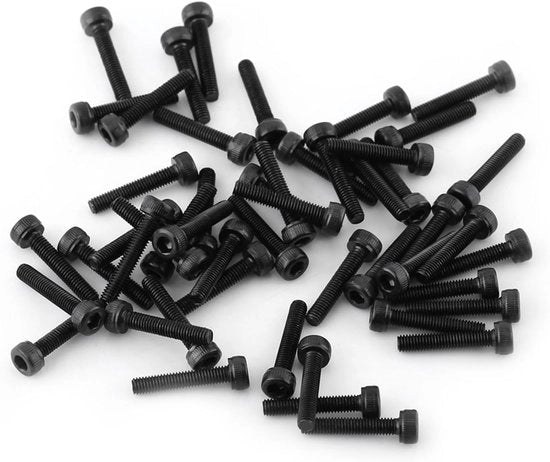 Set di viti a 6 gomiti M3 in acciaio di alta qualità, 50 pezzi, M3*16mm, per apparecchi domestici, con fori predrillati