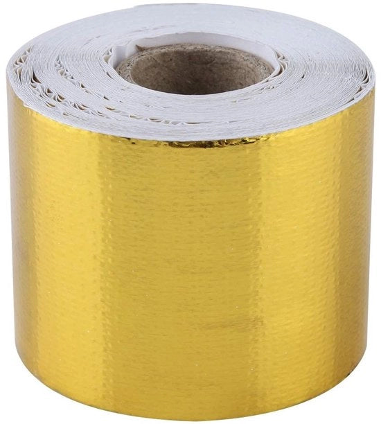 Cintura di riflessione termica - 10M x 5Cm - Autoadesivo riflettente e impermeabile - Adesivo autoattaccante