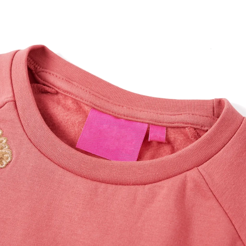 Felpa per Bambini Rosa Antico 92