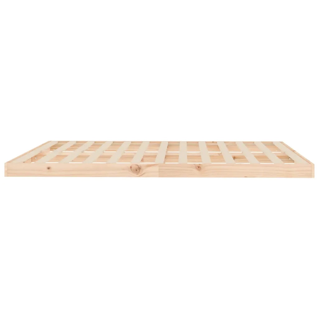 Giroletto senza Materasso 160x200 cm in Legno Massello di Pino 823434