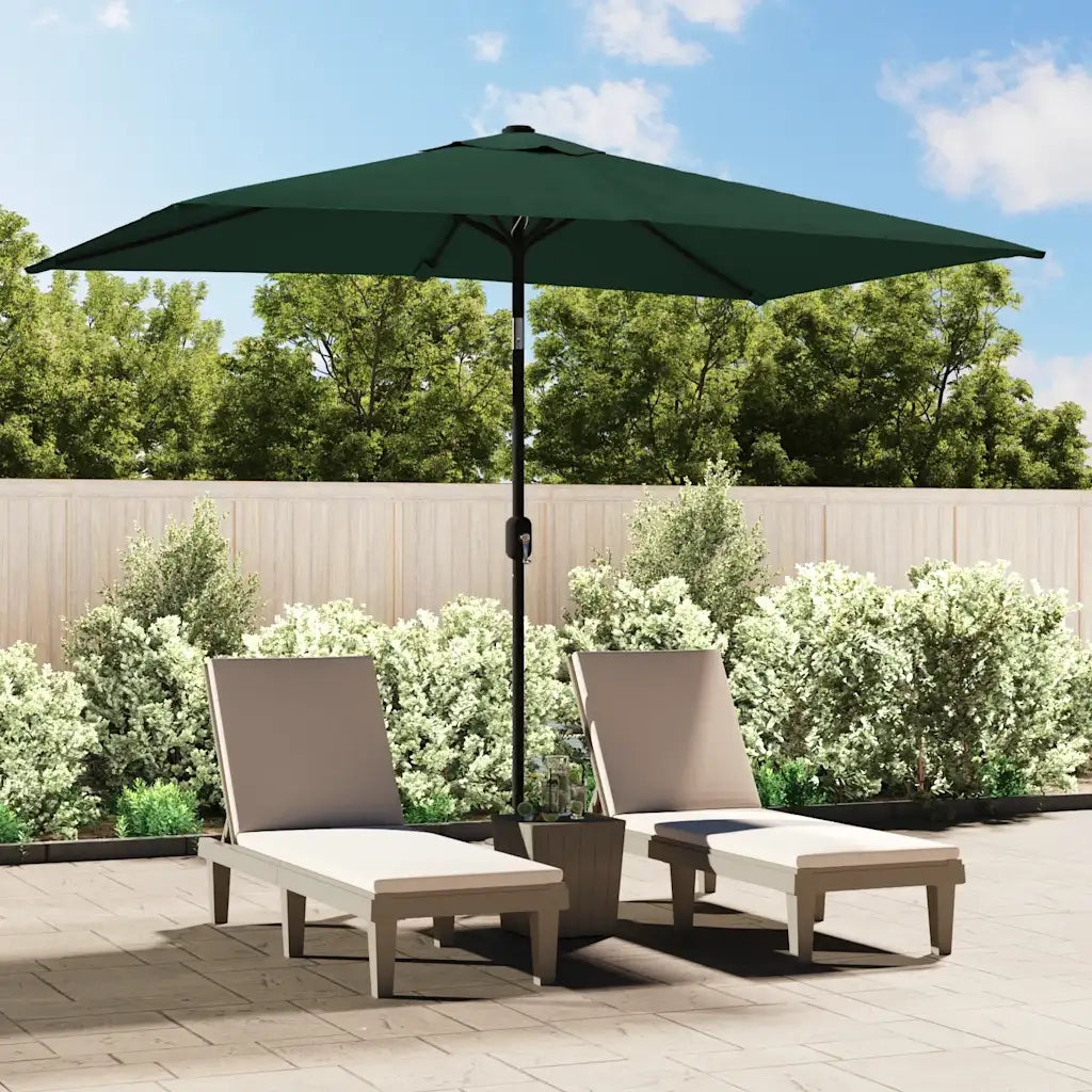 Parasole 200 x 300 cm Verde Rettangolare 40771