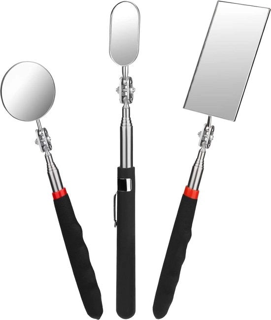 Set di Spieghi Telescopici per l'Ispezione di Veicoli - Strumento di Osservazione per Ciglia e Bocca.