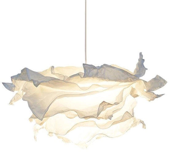 Decorazione Lampada 42x42cm - Plafoniera Decorativa con Foglie e Fiori - Artistica per Lampada da Tavolo - Camera da Letto Salotto Cucina
