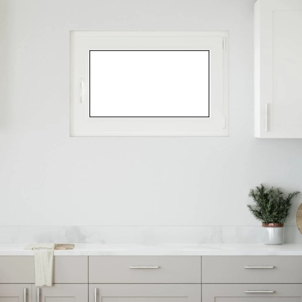 Finestra per Soffitta RISOR Bianco 90 x 60 cm PVC e Vetro 42047204
