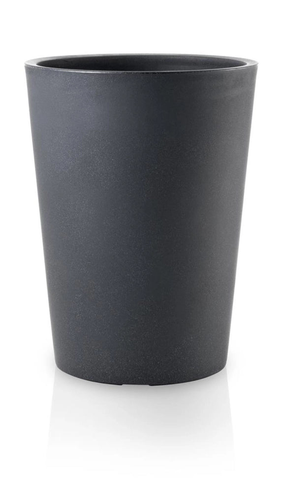 Vaso Zamora Colore: Antracite, Materiale: Polietilene
