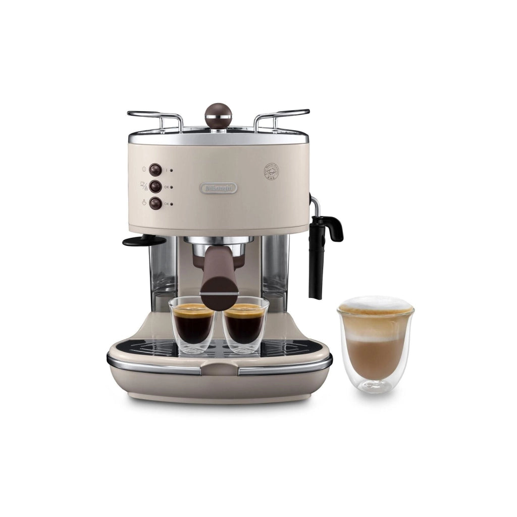 De'Longhi Icona Vintage ECOV 311.BG ECOV311.BG Macchina Espresso Beige 1.4 L