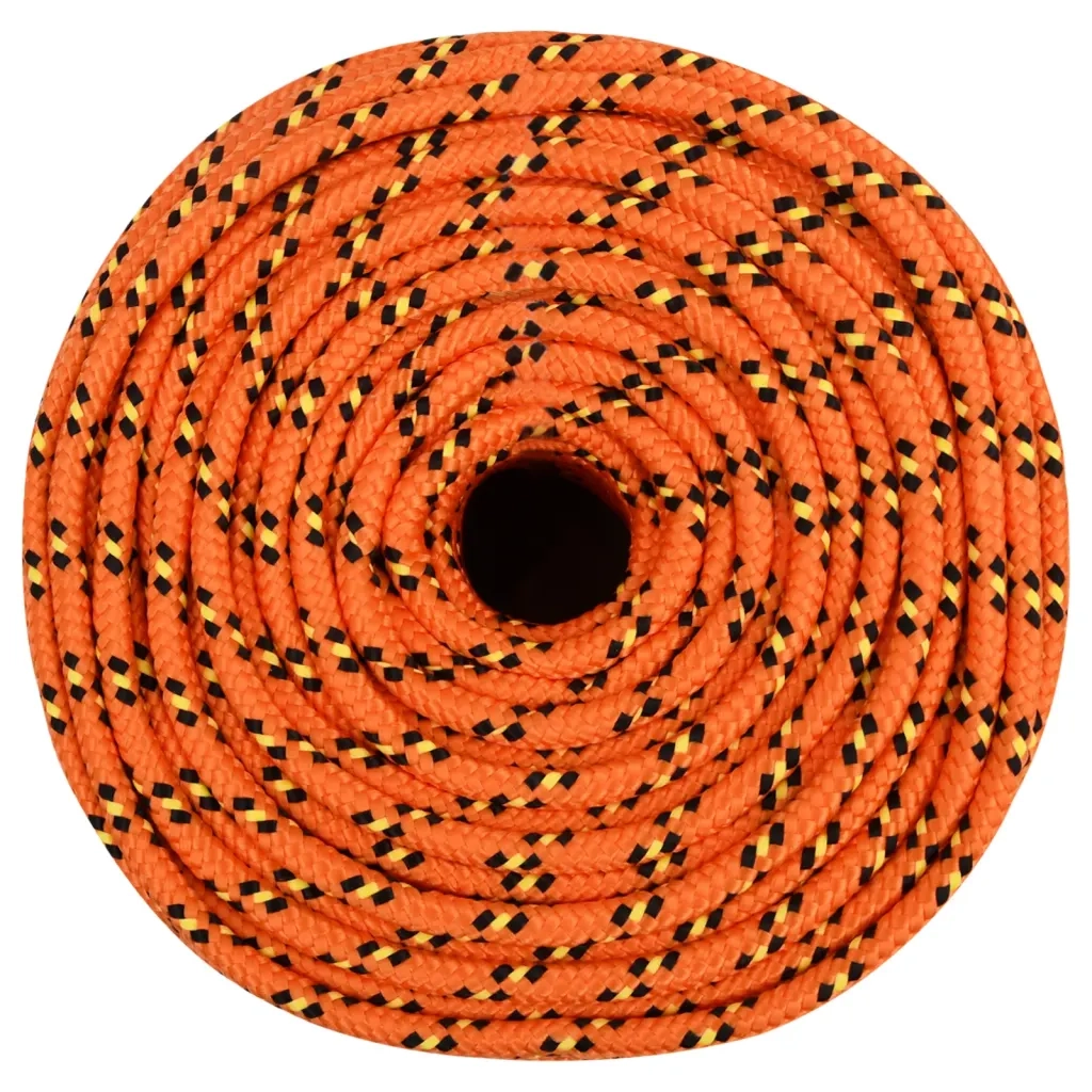 Corda per barca Arancione 8 mm 50 m in Polipropilene 152661