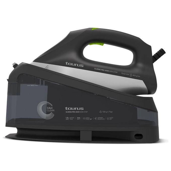 Taurus Sliding Pro 3000 Non Stop 3000 W 1,5 L Ceramica Nero
