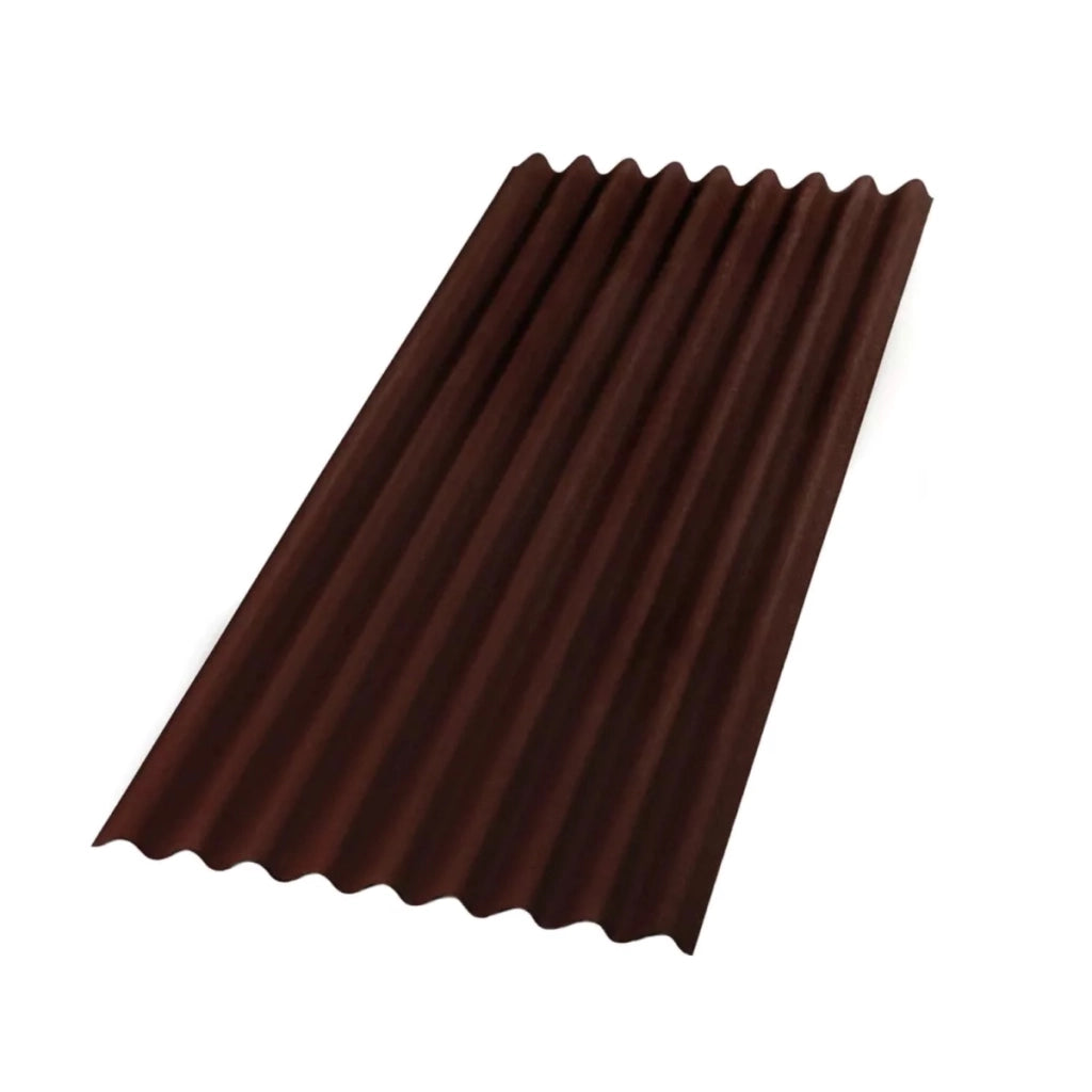 Lastra Ondulata Base 9 Onde Rossa 200x85