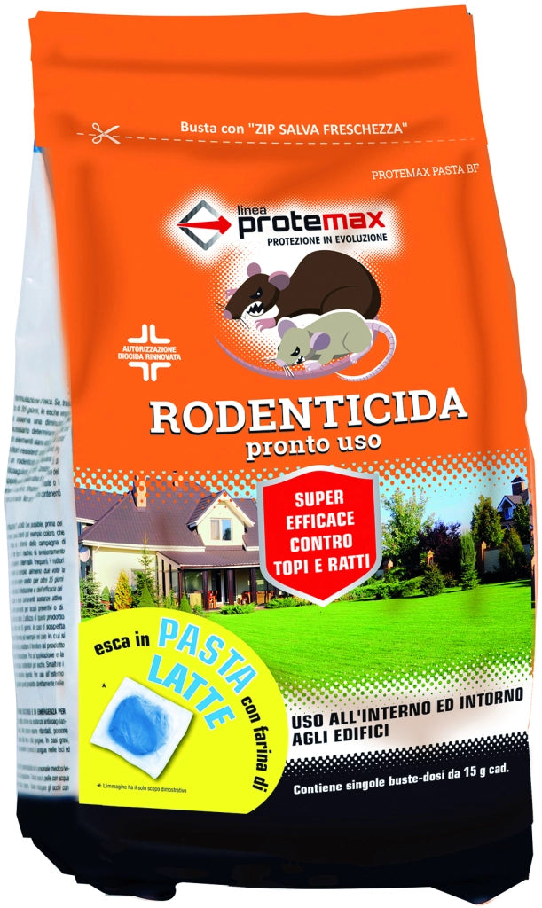 ESCA TOPICIDA IN PASTA BLU 1 busta kg. 1,53 (buste dosi da gr. 15) 8.00 pz