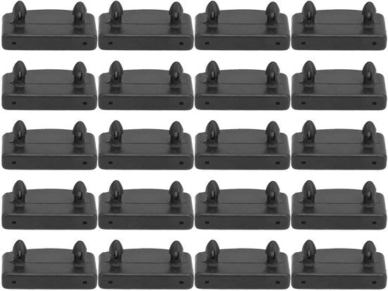 Sostegni di fine corsa in plastica - Edditivi per superfici di riposo - Supporto di base - Sistema di fissaggio - Duraturo - Antiscivolo - Leggero