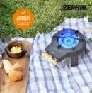 Zephir FORNELLONE A GAS PORTATILE ZHC215 IN GHISA 8,5 KW