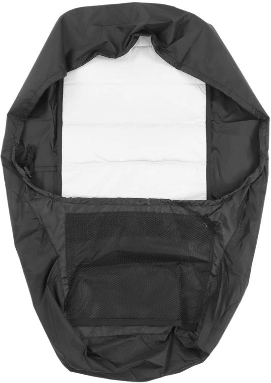 Custodia acqua resistente per seggiolini di trattore - Adatto per forklift - 3 tasche utili - Cuscino spesso - Corda elastica - Protezione seggiolino