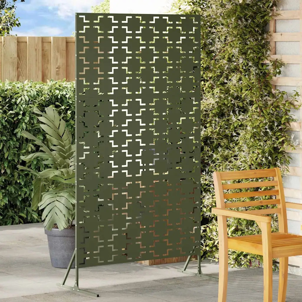 Schermo per Privacy Oliva 100 x 50 x 180 cm Acciaio 868580