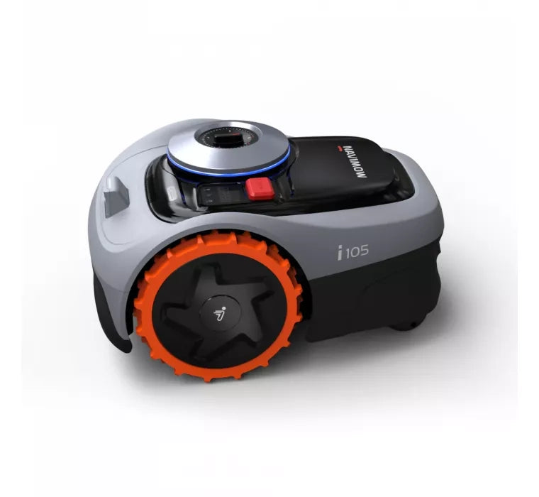 Navimow - Robot tagliaerba i105E. copertura 500mq. senza cavo perimetrale. mappatura assistita. Connettività aree di taglio personalizzabili