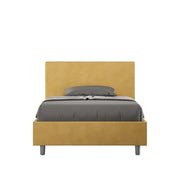Letto Singolo 80x200 cm con Rete Adele Ocra