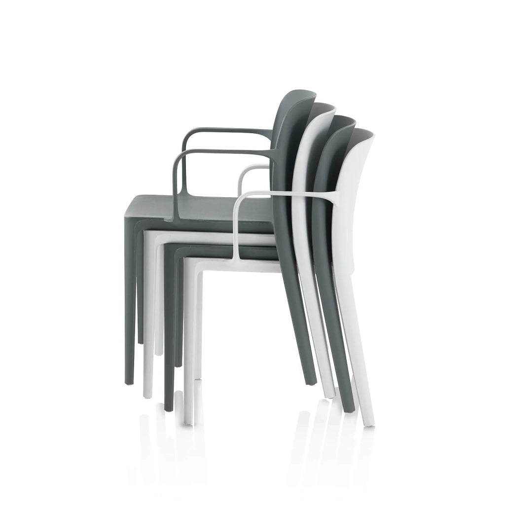 Set 4 Sedie da interno/esterno TIMMY bianco