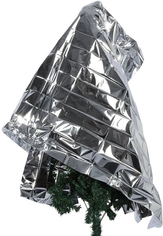 Foglio riflettente - Rullo di Mylar argentato - Accessori per serra - Ambientalmente compatibile - Film PETP - Incrementa la crescita vegetale - Foglio per coltivazione