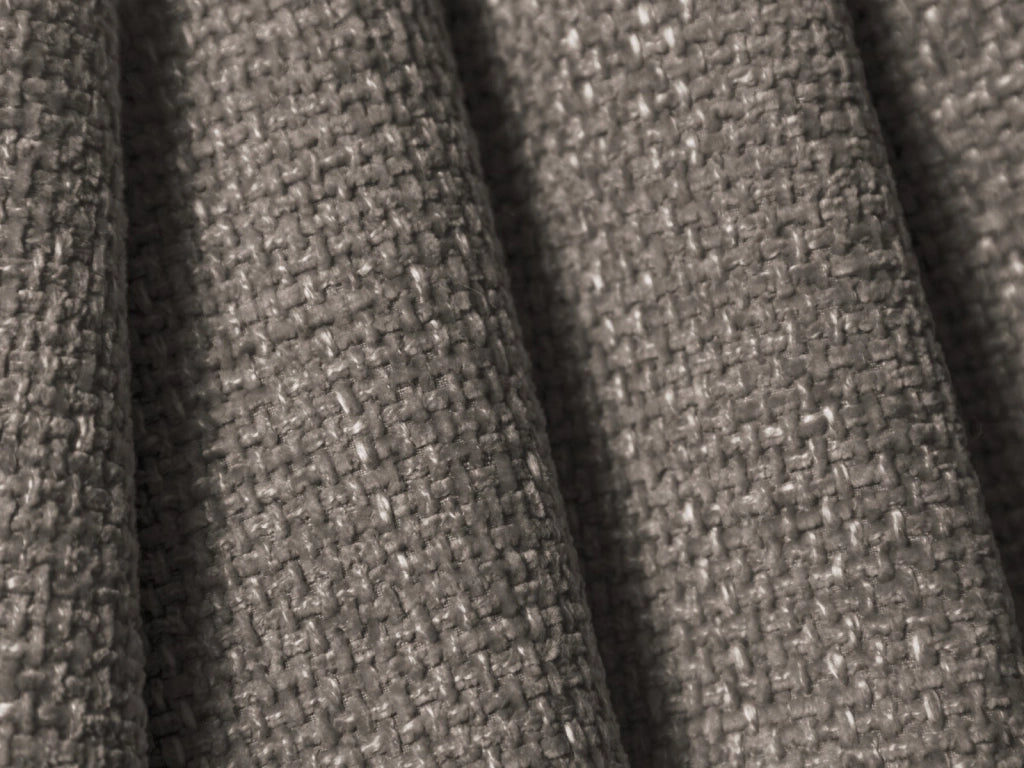 Cosmopolitan Design - Pouf "Matera" in ciniglia grigio 