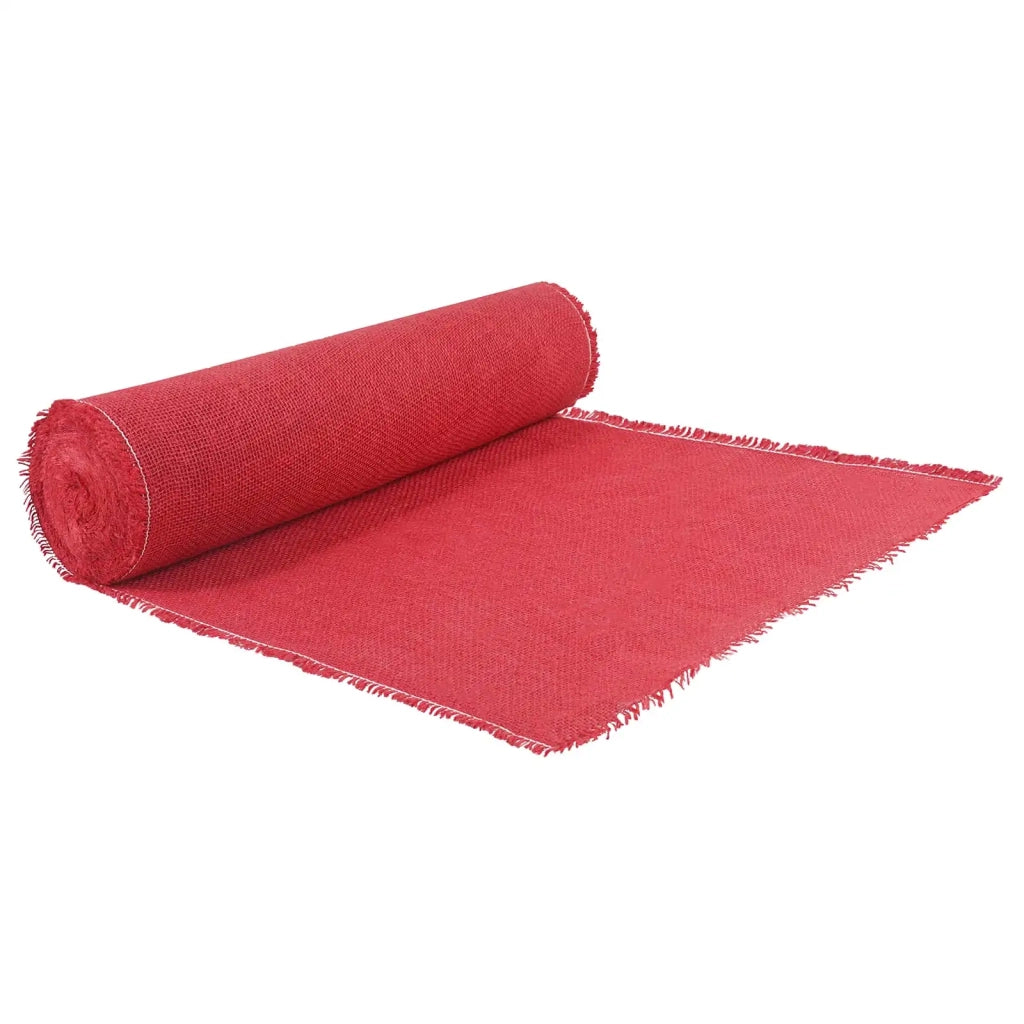 Rotolo di Juta 50 x 500 cm Rosso 42012164