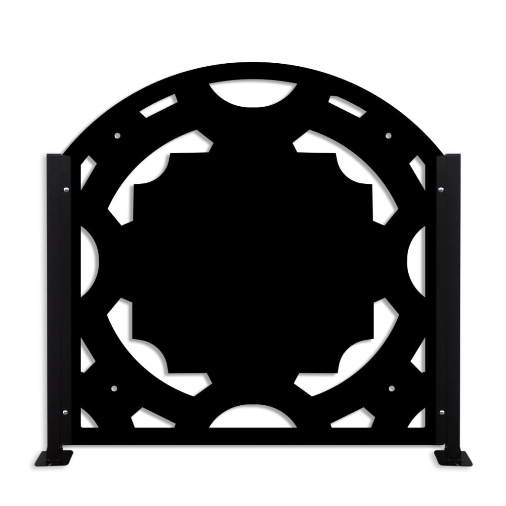 Ringhiera DEKOPLAST Curva mod. TRAP Colore: nero