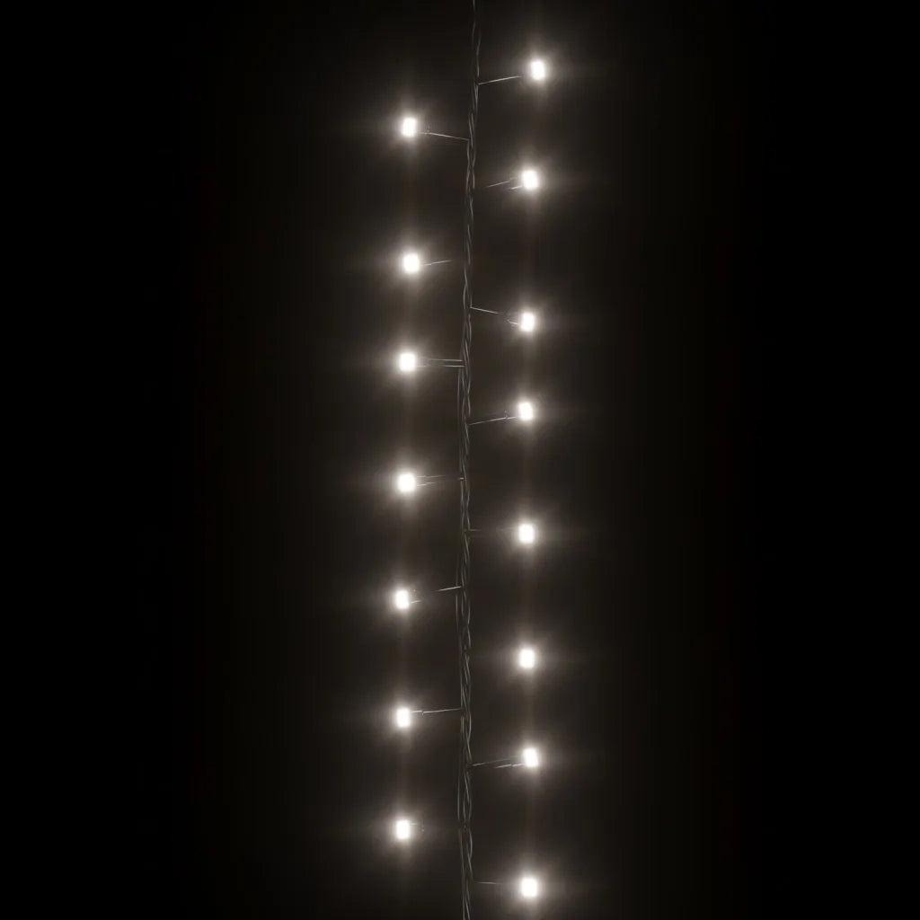 Stringa LED Compatta con 1000 Luci LED Bianco Freddo 25 m PVC 343260