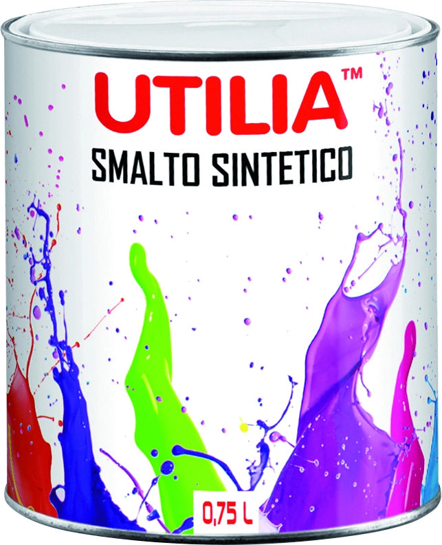 Utilia SMALTO SINTETICO  ml. 750 Verde prato 6.00 pz