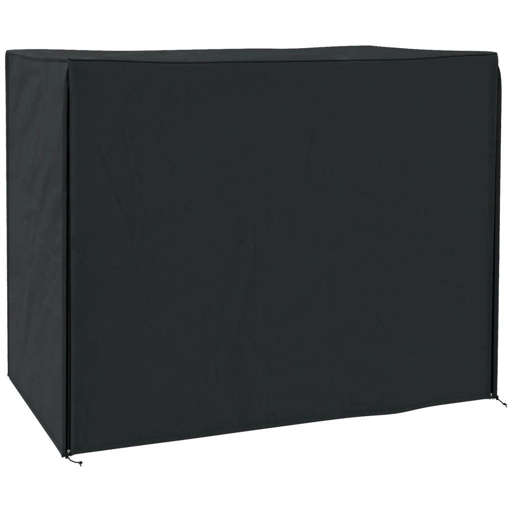 Copertura impermeabile protettiva per altalena Hollywood Swing con protezione UV tessuto Oxford nero 220 x 125 x 172 cm resistente agli agenti atmosferici