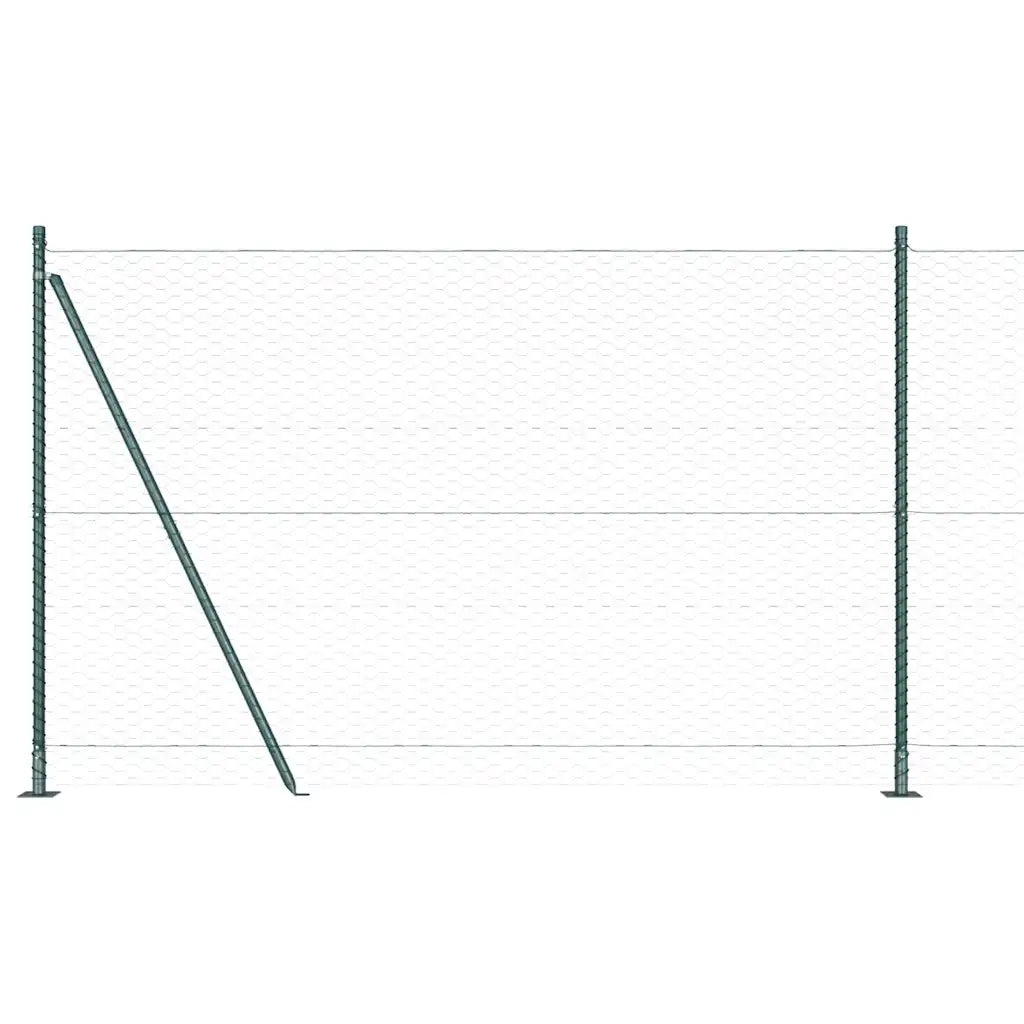 Palo della recinzione Verde 100 x 1,4 m (rete da 36 mm)