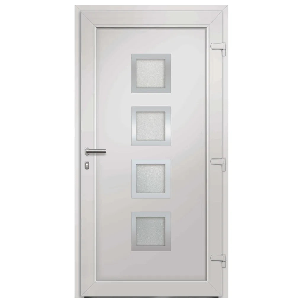 Porta di Ingresso Bianca 108x200 cm 279185