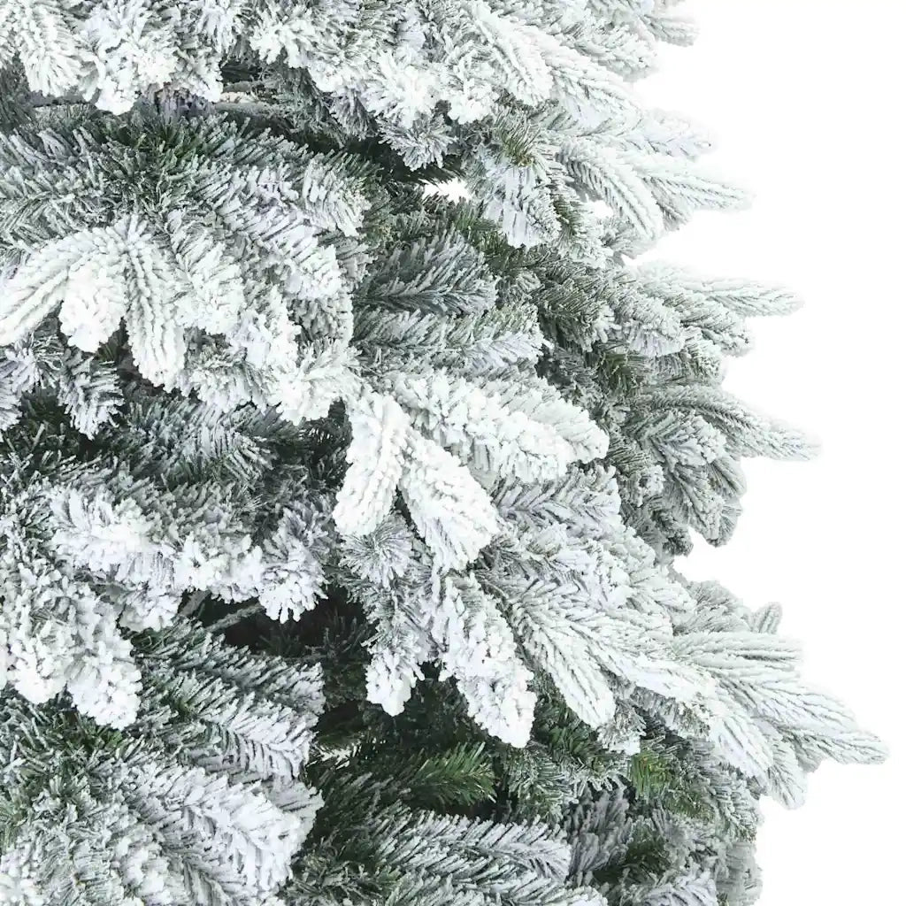 Albero di Natale | Decorazioni natalizie artificiale con 150 LED Bianco 150 cm PE e PVC