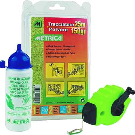 TRACCIALINEE IN KIT METRICA 25 mt - METRICA