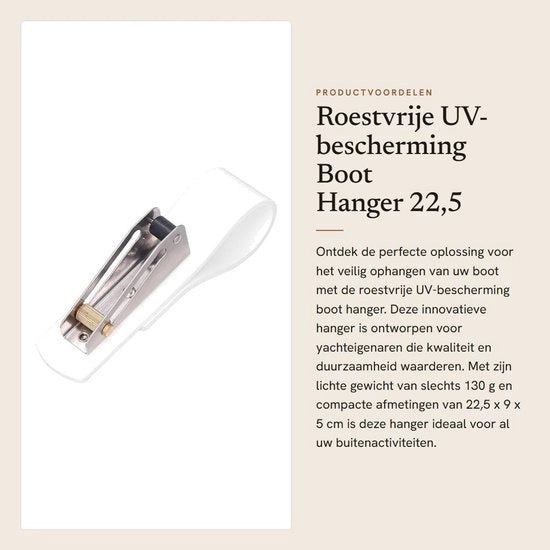Supporto per Barche in Acciaio Inossidabile con Protezione UV - Resistenze ai Colpi - Duraturo - Leggero - Adatto per Yacht - Supporto per Barche