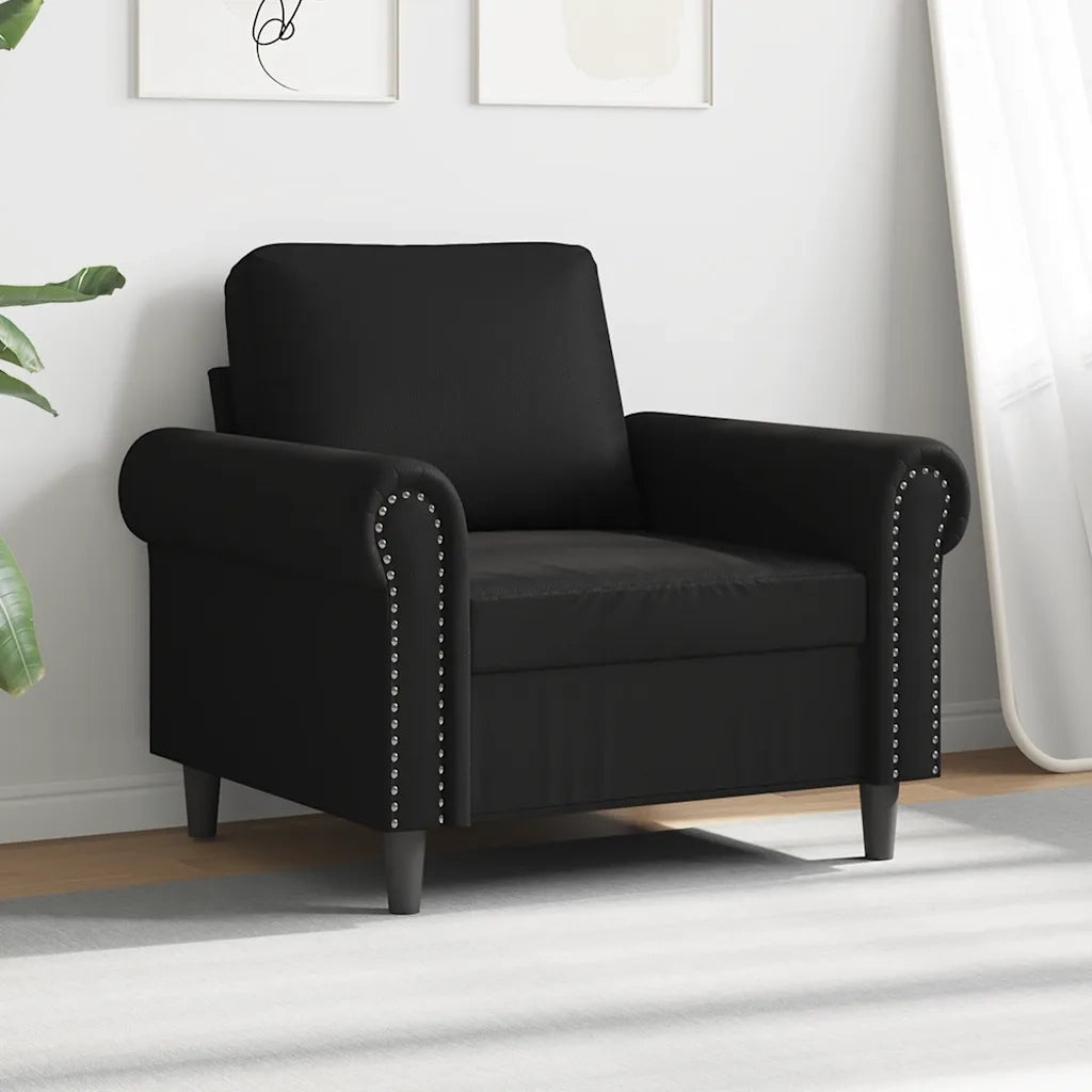 Poltrona Nera 60 cm in Similpelle 359494