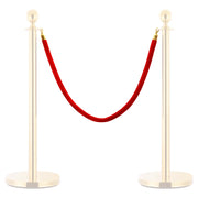 Cordone per Transenne Rosso e Oro in Velluto 51166