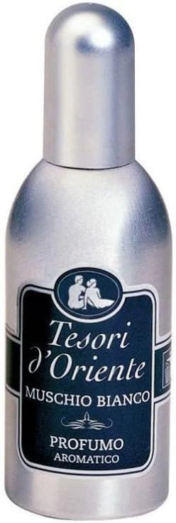 6 CONFEZIONI DI TESORI D'ORIENTE PROFUMO AROMATICO MUSCHIO BIANCO 100 ML