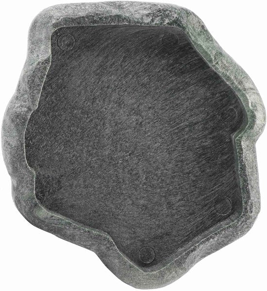 Foglia di Acqua per Reptili Resina ABS Durevole Fodero per Acqua e Fodero per Reptili e Lucertole - Fodero e Vasca per l'Acquisto di Acqua per Animali da Compagnia e Animali (S)