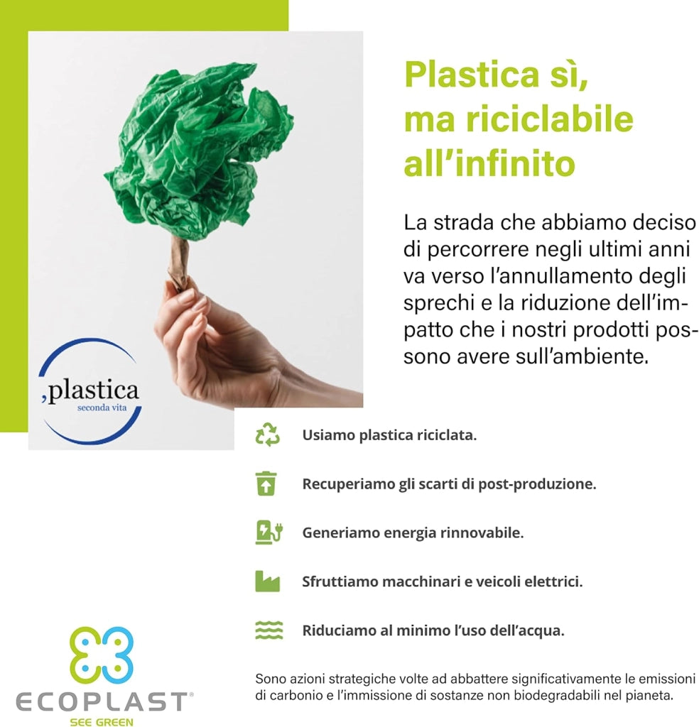 CESTINO PORTAMOLLETTE per Stendibiancheria Arya 6 pezzi ECOPLAST