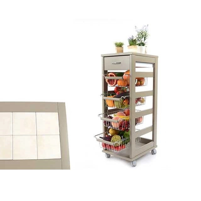 Carrello salvaspazio Vesuvio Fango