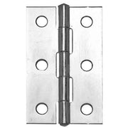 CERNIERA INOX STRETTA 50x30 mm - 24 pezzi