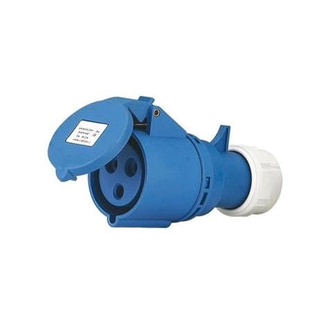 PRESA MOBILE INDUSTRIALE IP44 220 V 16A 2P+T 200 - 250V - MADE IN ITALY