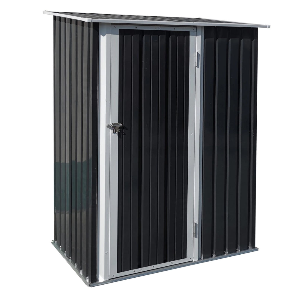 EasyComfort Casetta Porta Attrezzi Capanno in Acciaio Impermeabile 142x84x189cm