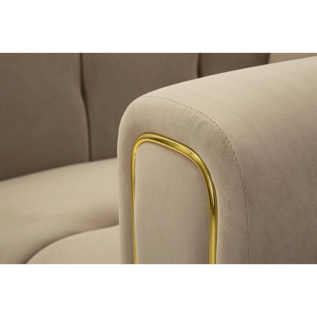 Poltrona VKH323, Marrone, Legno, 81x97x71 cm