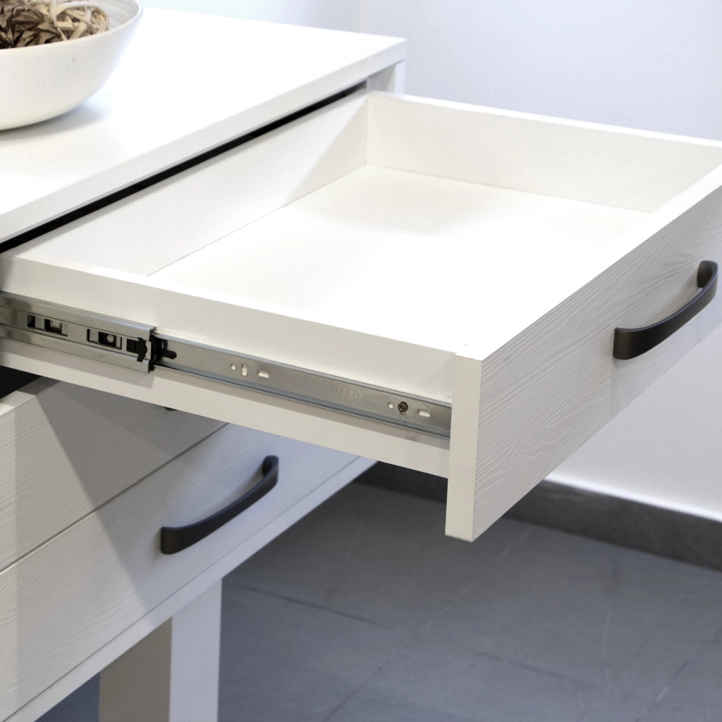 Kit Guide per Cassetti a Sfera 45 x 500 mm Estrazione Totale Chiusura Soft Zincato 5 Pezzi Emuca