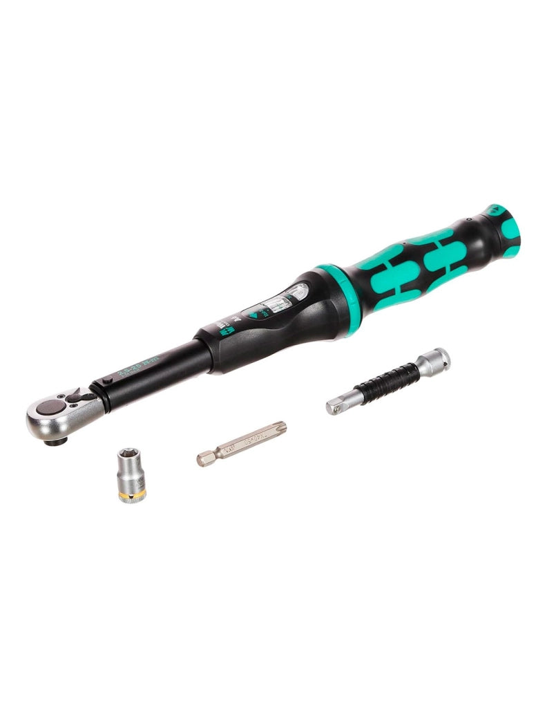 Set di Chiave dinamometrica 1/4" 2,5-25 Nm WERA Click-Torque A 6 (20 pezzi)