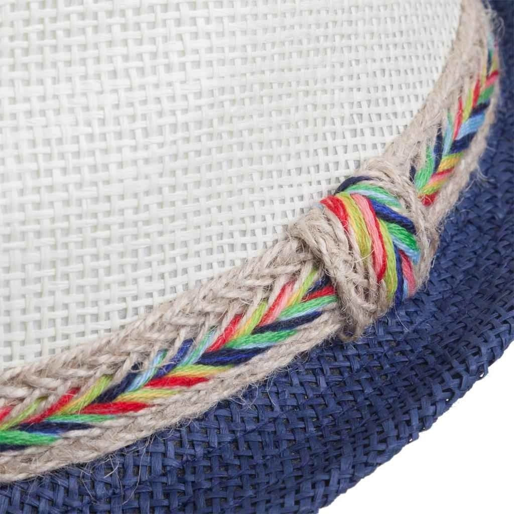Cappello fedora bicolore 58