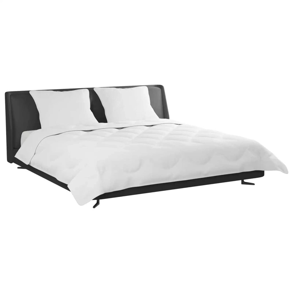 Duvet Estivo con cuscino 3 pcs Bianco Microfibra 3377285
