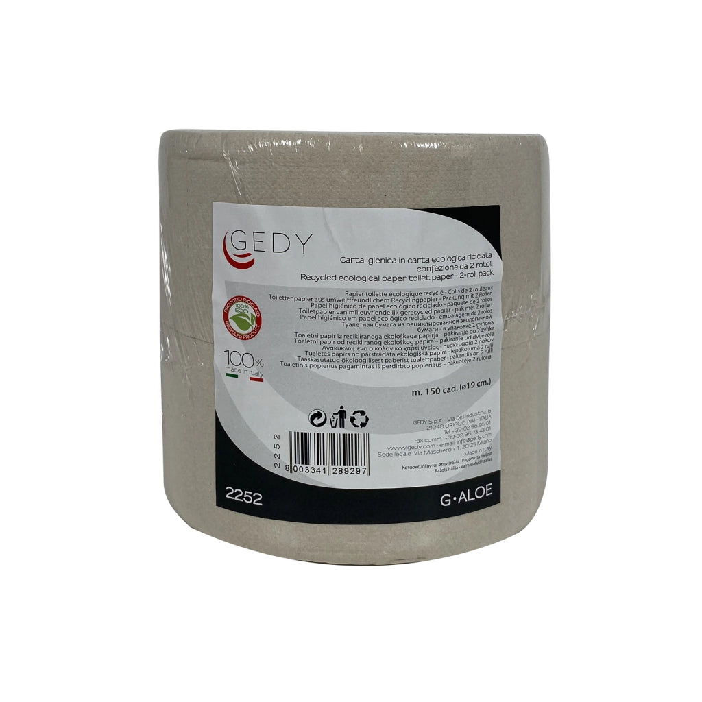 ROTOLI CARTA IGIENICA ECOL.G-ALOE D19 - GEDY